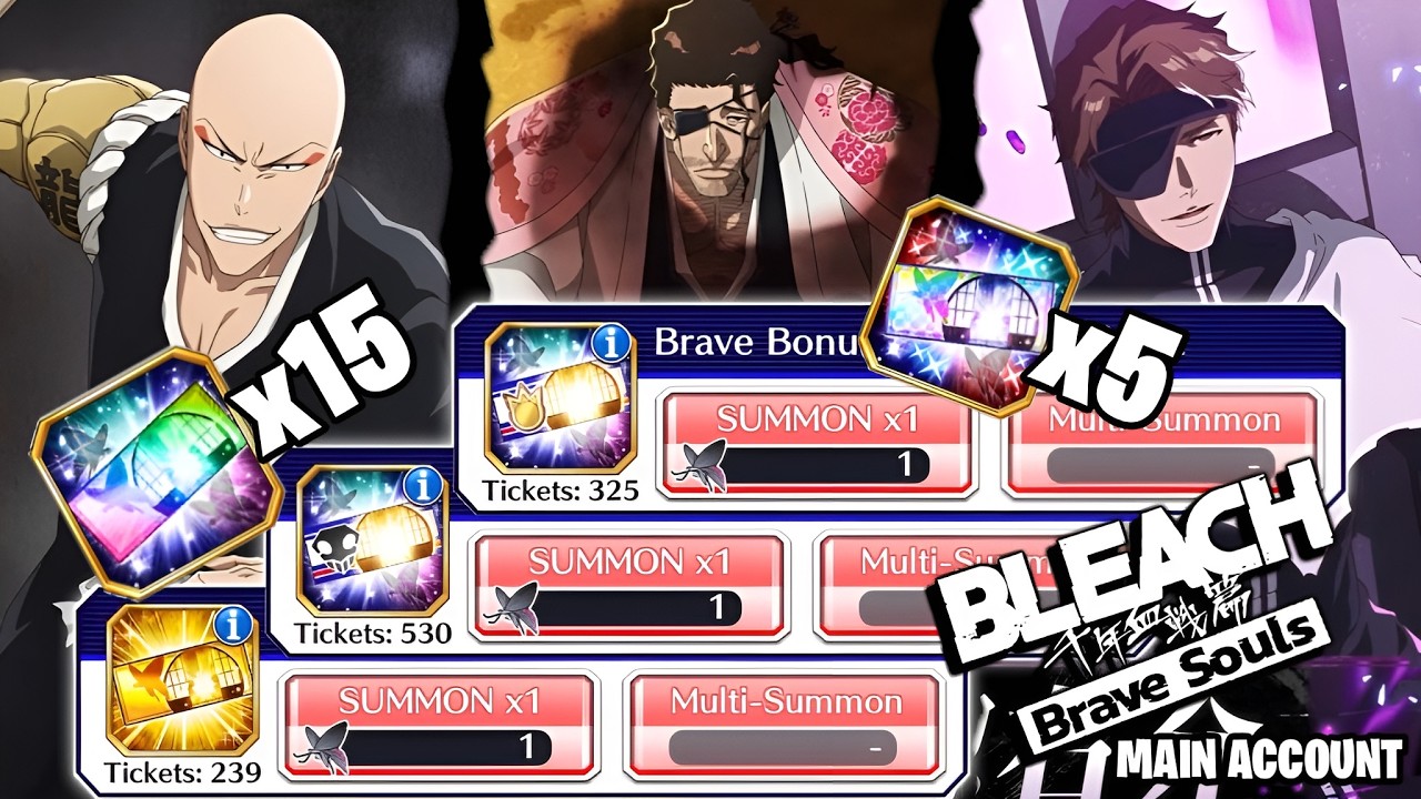 Summons All Ticket || BLEACH BRAVE SOULS