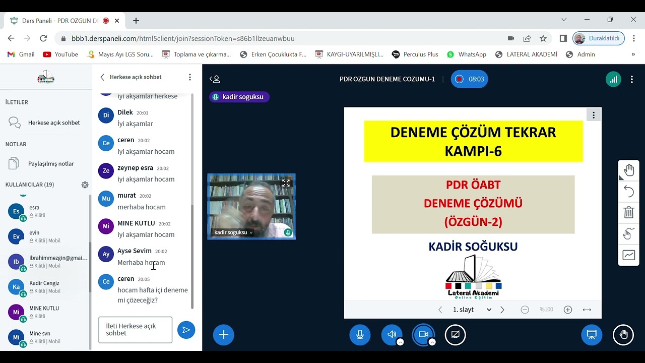 2022 PDR ÖABT ÖZGÜN DENEME ÇÖZÜMÜ 1