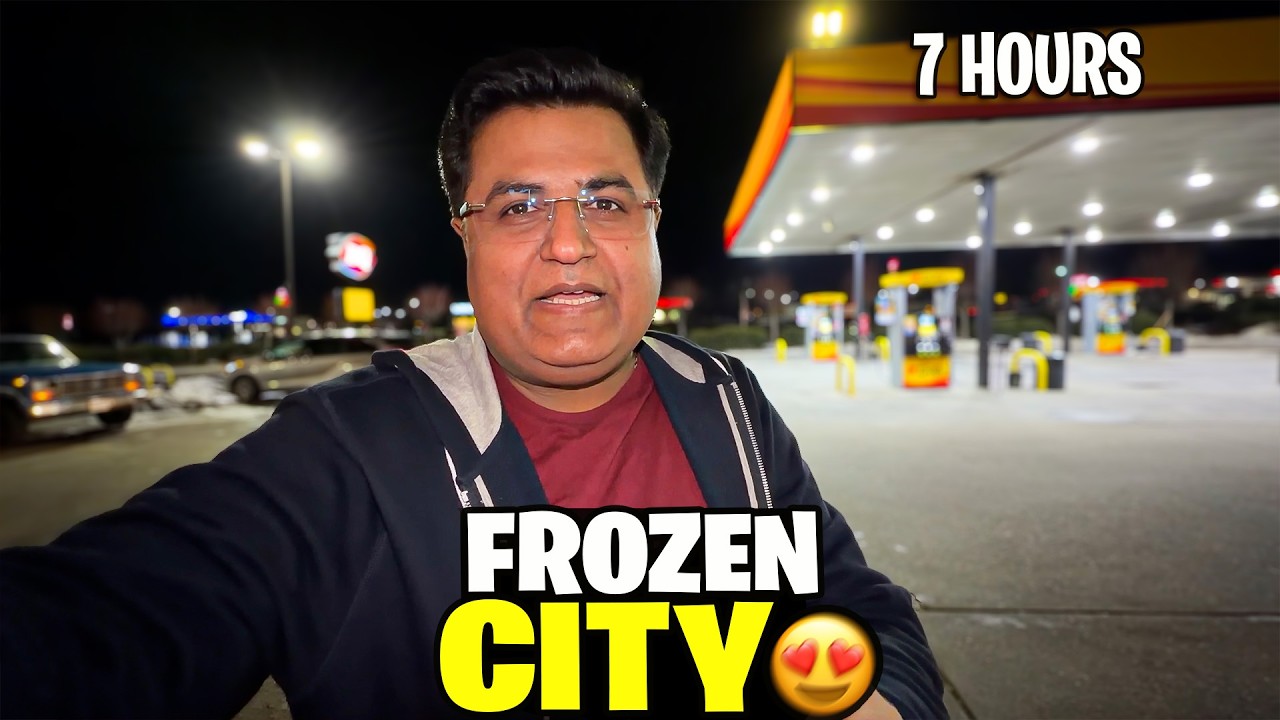 Finally in Harrisburg 🇺🇸 After the Snowstorm ❄️ | Poora City Freeze Hogya🥶