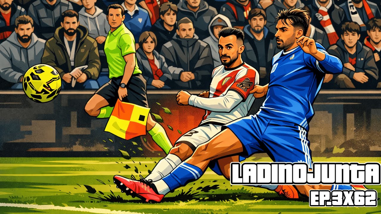LADINOJUNTA EP.3X62 ESTE MADRID ES UN EQUIPO SIN ALMA Y QUE GANA POR LA MINIMA AL RAYO