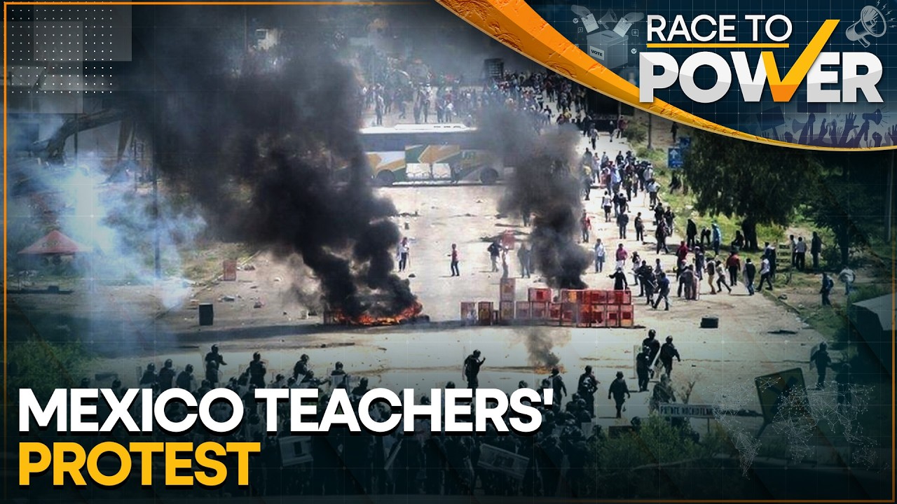 Mexico Teachers March Towards World Cup Stadium As Protest Movement Grows | Race To Power