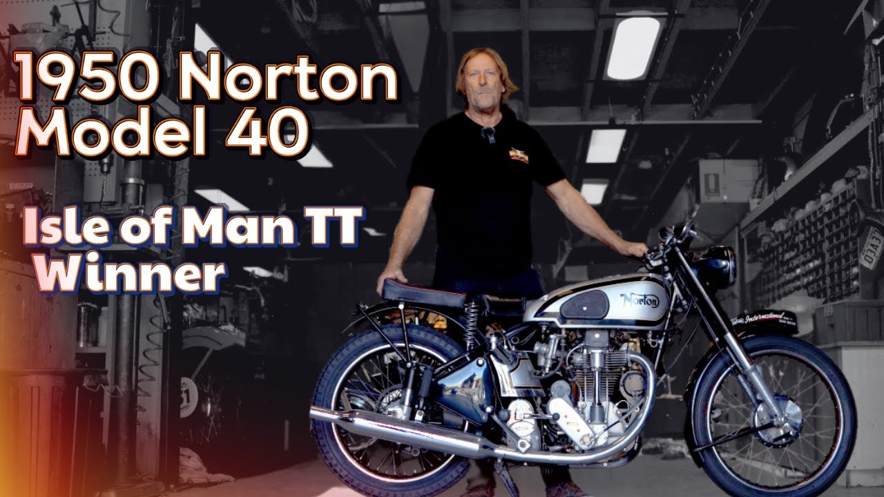 1950 Norton Model 40 |  Isle of Man TT Winner