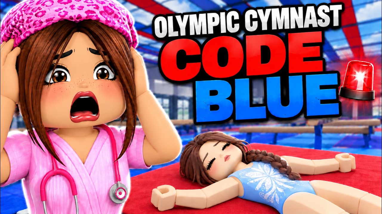 OLYMPIC GYMNAST&rsquo;S SURGERY GOES WRONG&hellip; CODE BLUE! 😱 | Roblox Maple Hospital Roleplay