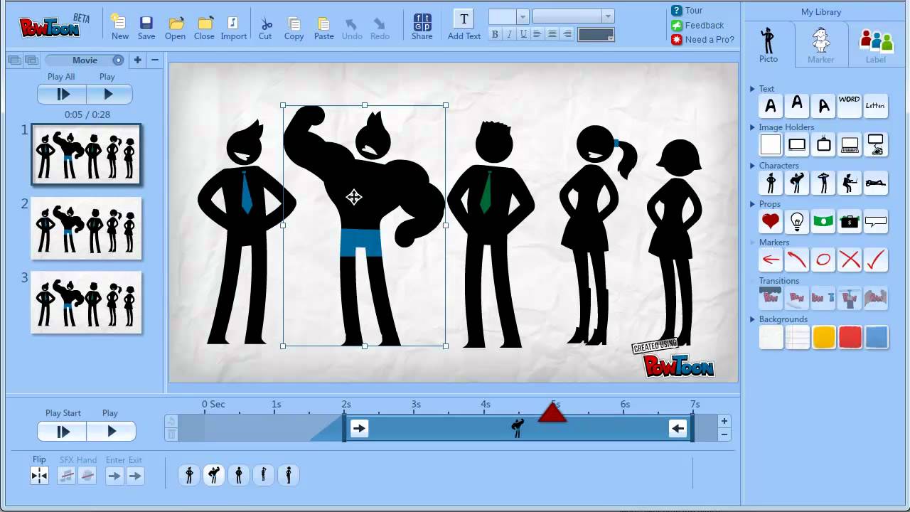 Powtoon Tips #1 - Design and Animation tutorial