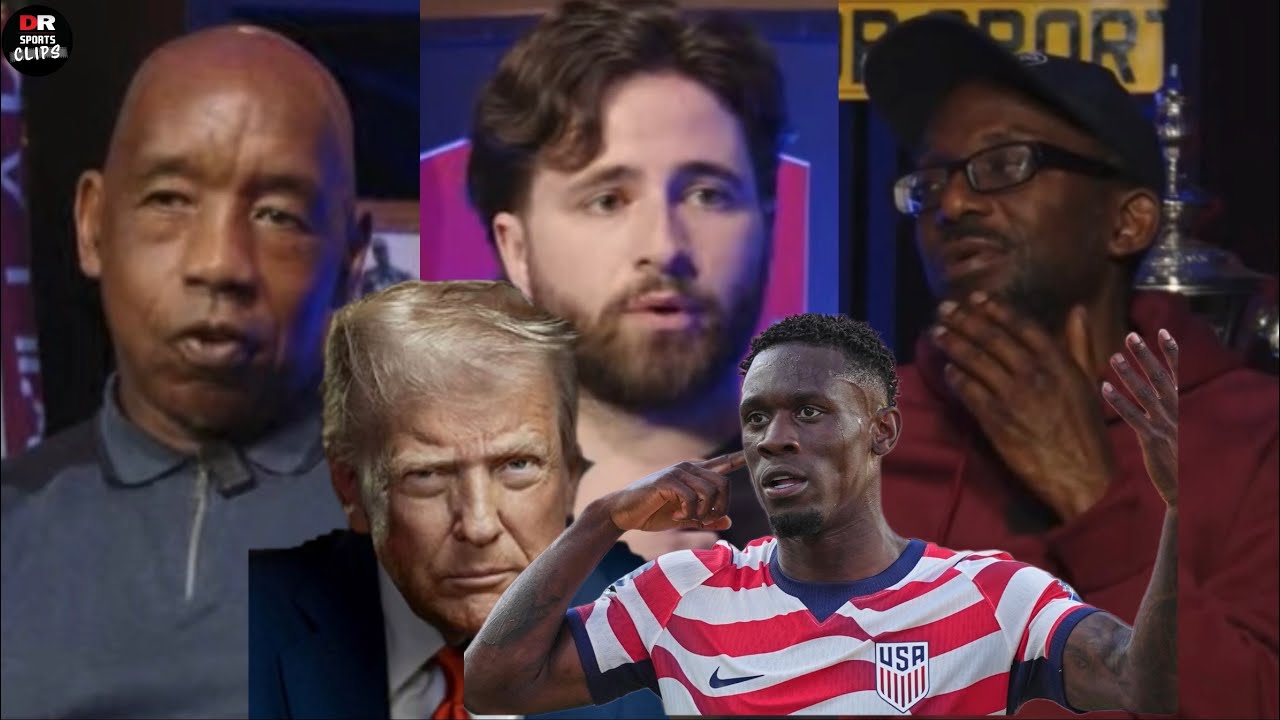 British fans REACT to Balogun red card RESCINDED by Donald Trump