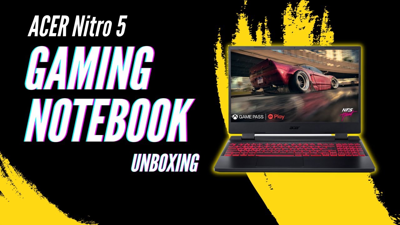 Acer Nitro 5 Unboxing: Gaming Power in Your Hands!