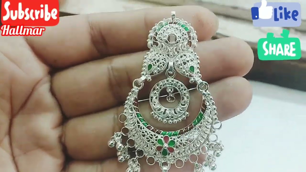 Rajesthani silver jewellery Art's  new design👉 चांदी से बने हुए राजस्थानी जेवर