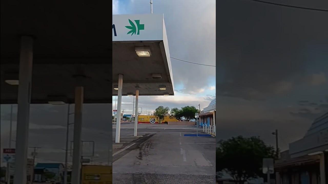 Not a GAS station but a GRASS station! Funny business! #video #legalization