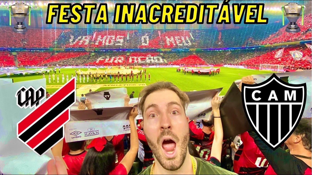 GALO CAMPEÃO DA COPA DO BRASIL E FESTA DA TORCIDA DO ATHLETICO/ Athletico-PR 1 x 2 Atlético-MG