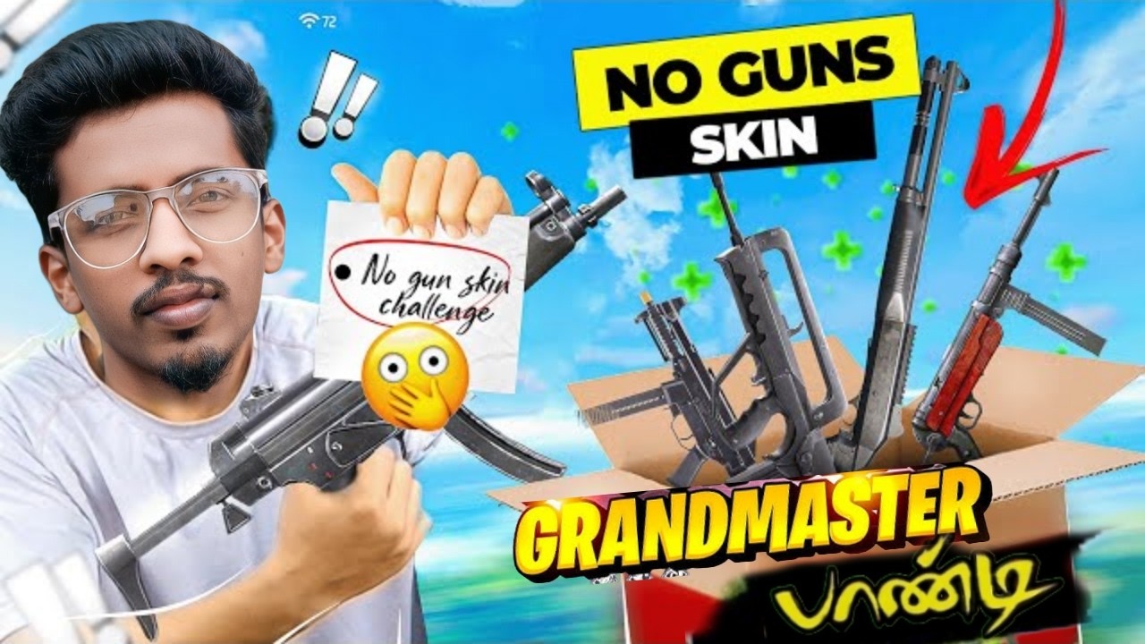 தமிழ்-🔥NO GUN SKIN GRANDMASTER🔥DAY-1.FIRE PARAKKUM iPHONE GAMEPLAY.  #paalpandi #freefire