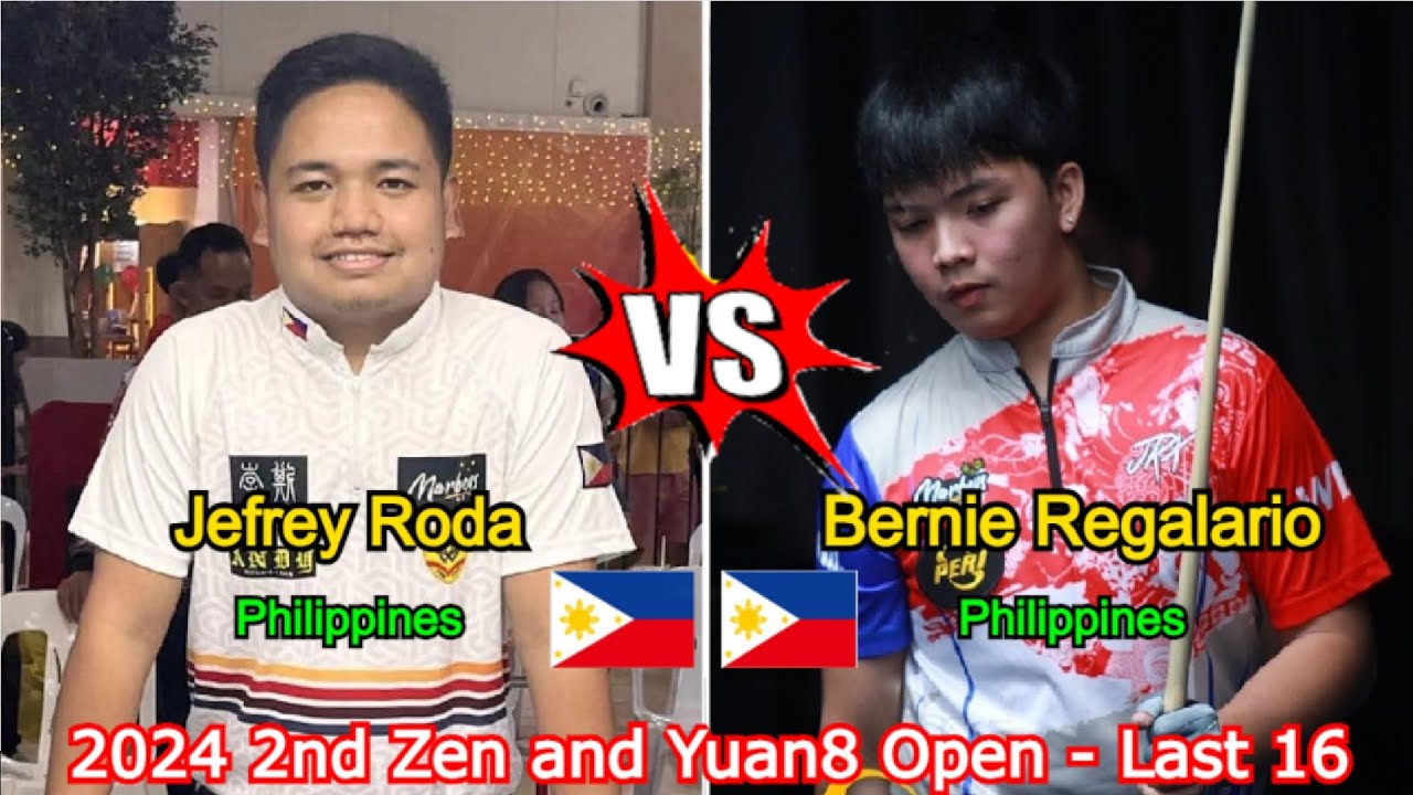 Jefrey Roda VS Bernie Regalario | 2nd Zen and Yuan8 Open 2024 - Last 16