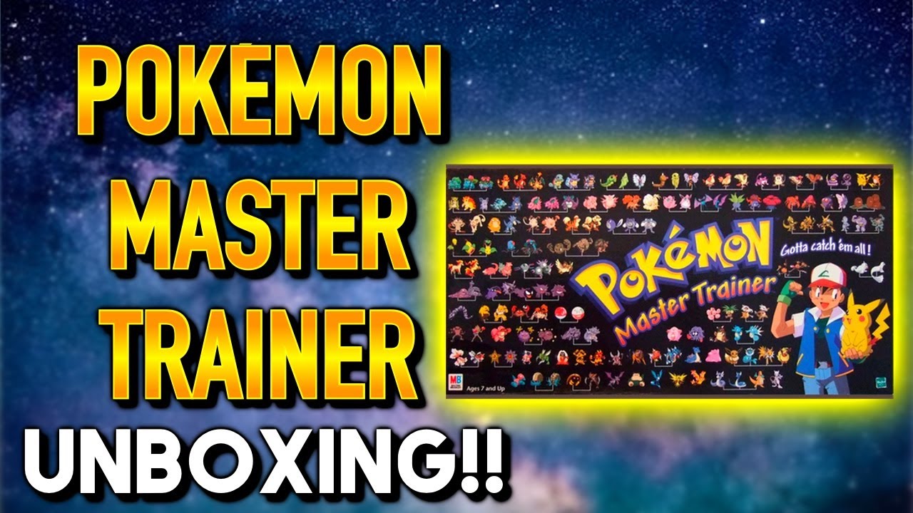 POKÉMON MASTER TRAINER | Unboxing