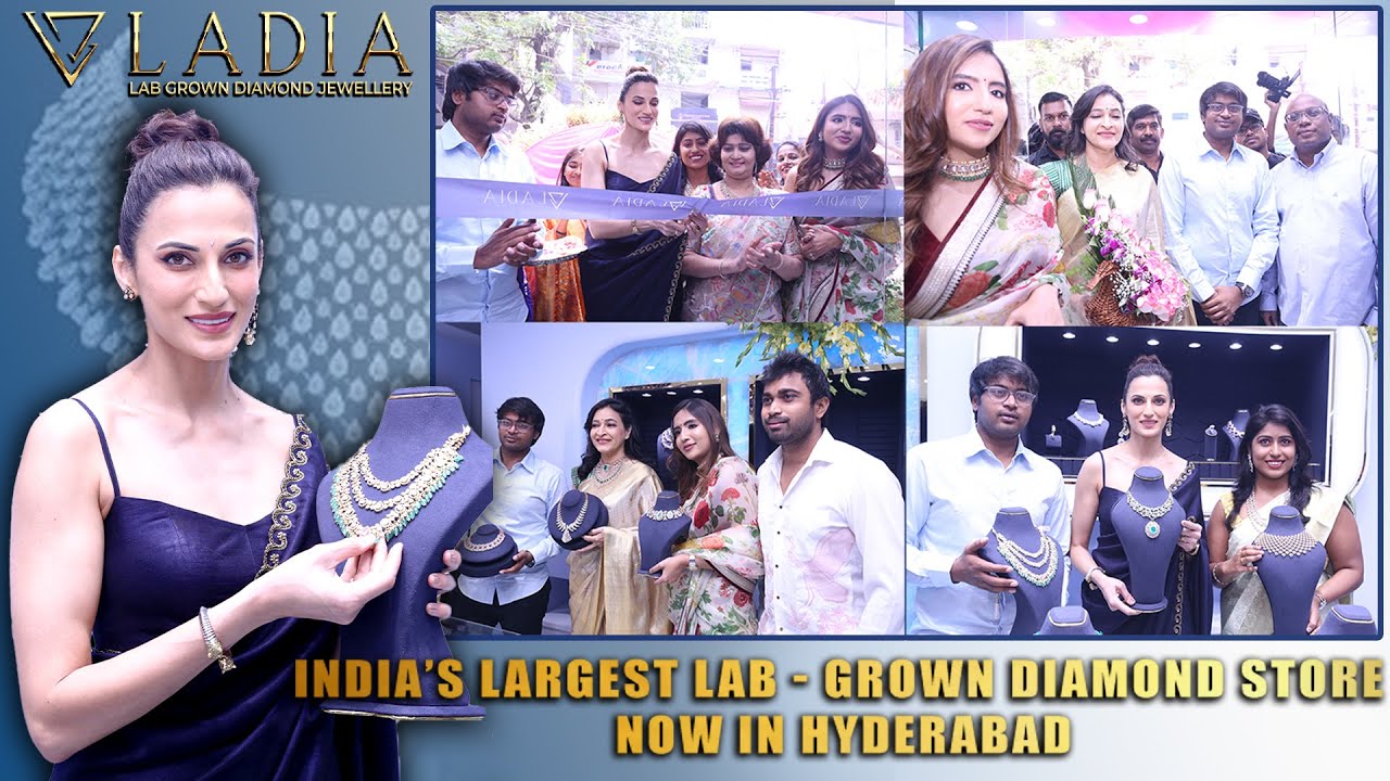 Ladia | India's Largest Lab - Grown Diamond Store Hyderabad | Hybiz tv