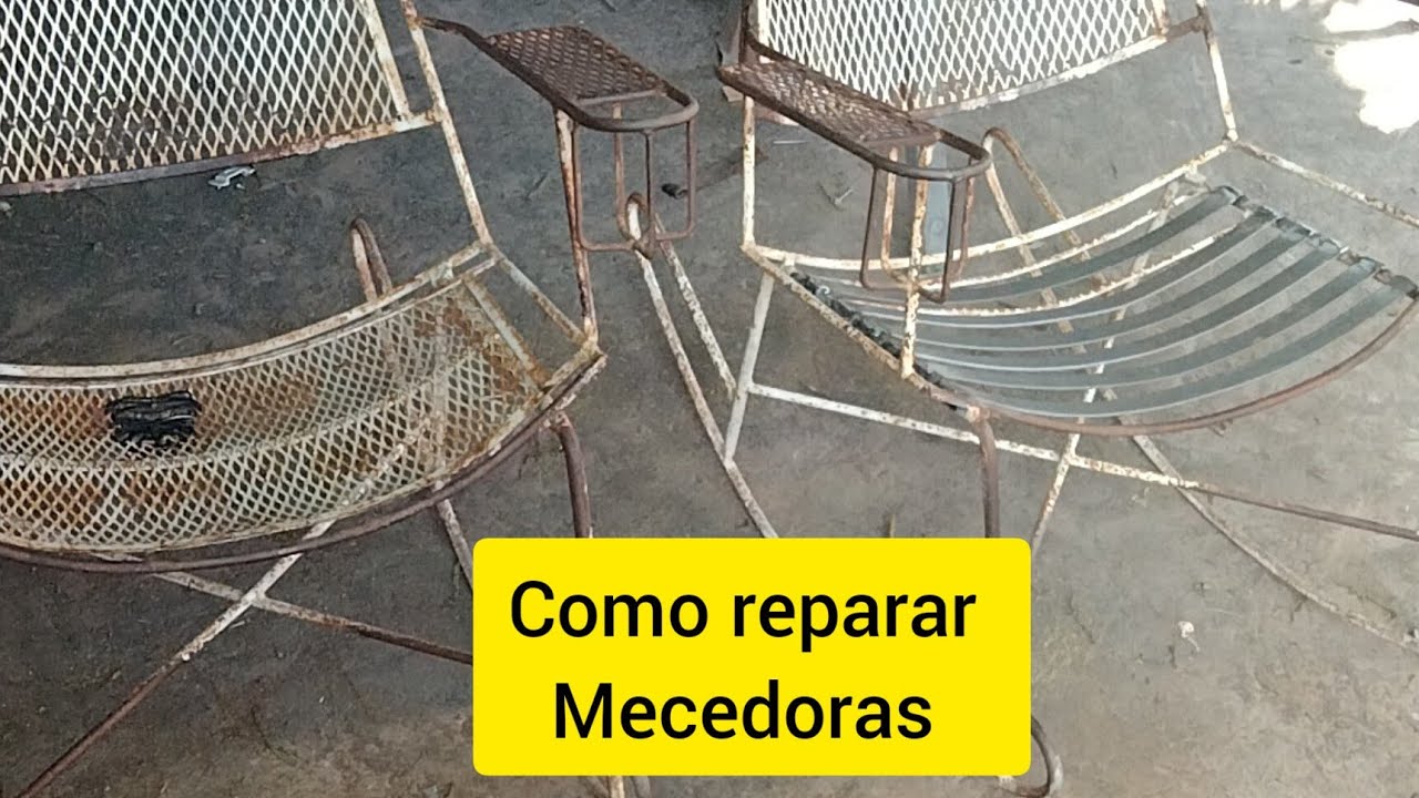mesedoras eternas /como reparar las mecedoras#herreria #soldadura