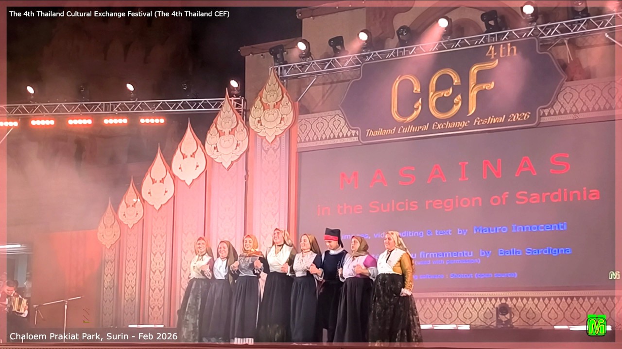 The 4th Thailand CEF 2026, Surin - Traditional Sardinian dance (5