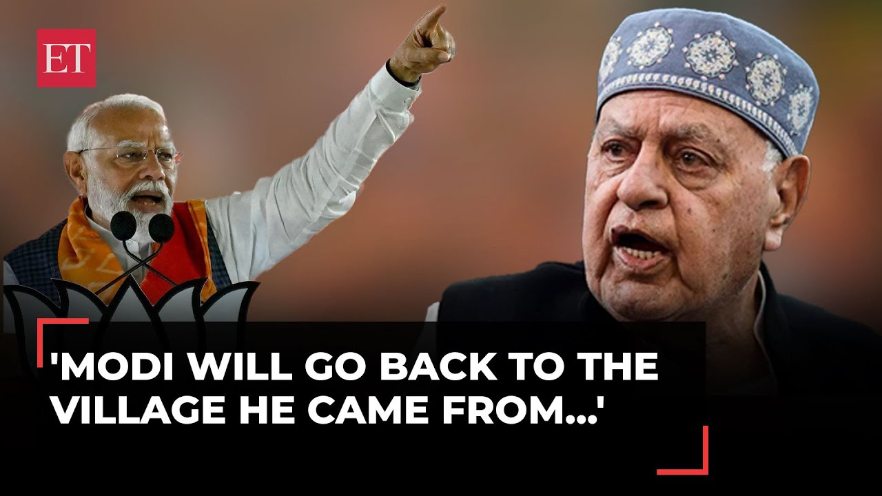 'Modi will go back to the village he came from...': NC chief Farooq Abdullah