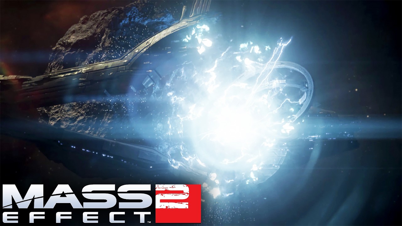 Взрыв ретранслятора массы — Mass Effect 2 (4K UHD)