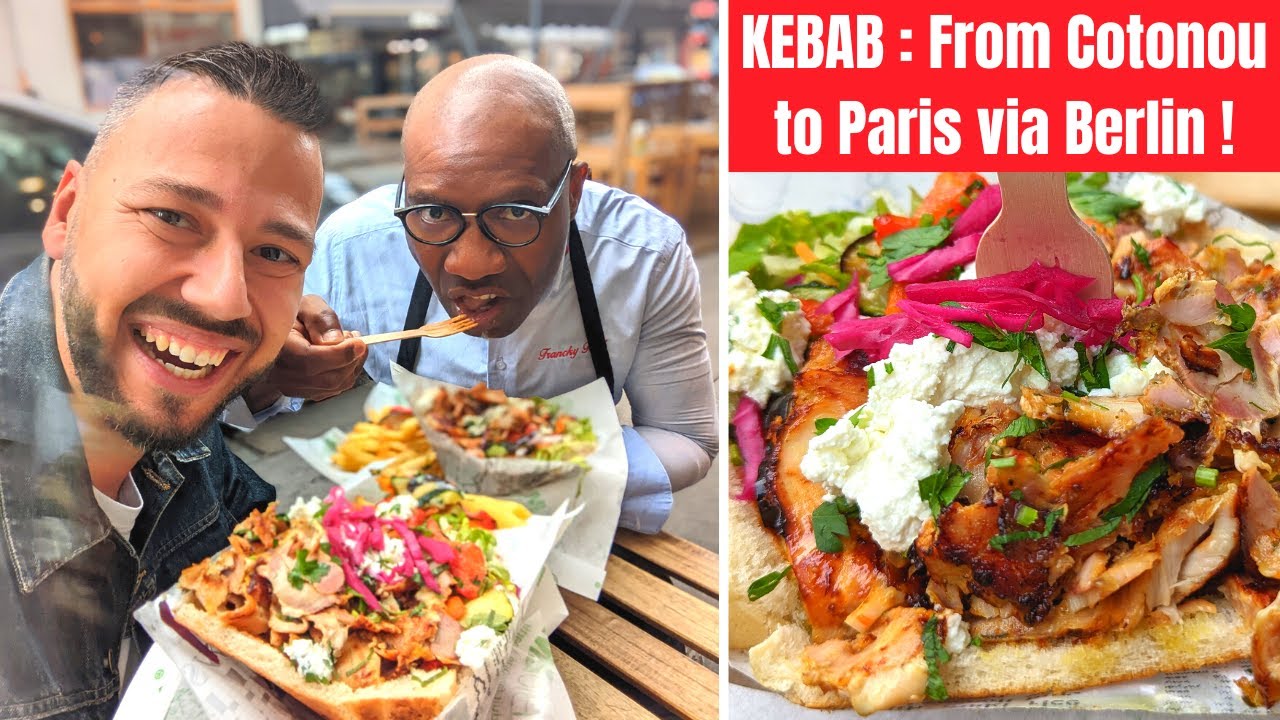Ce KÉBABIER du BÉNIN découvre le BERLINER KEBAB à Paris ! - VLOG 1363