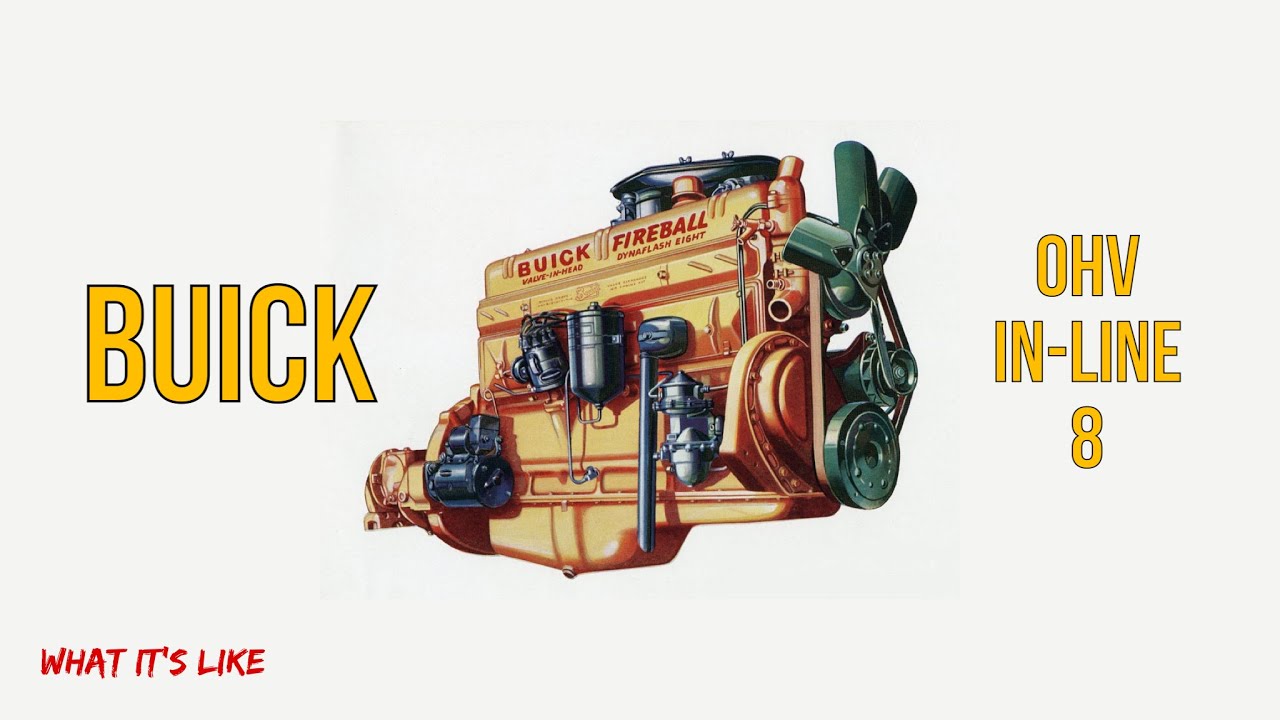 Buick OHV in-line eight engine family