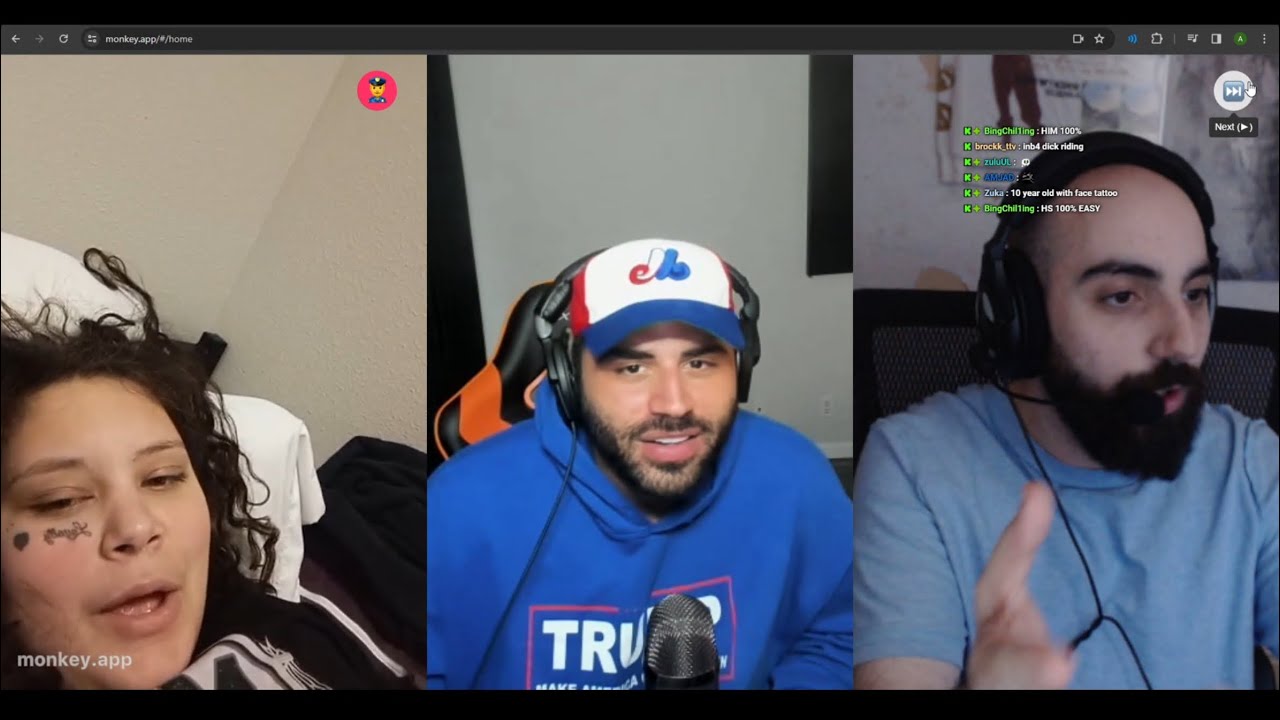 sliker's Stream (2023/12/21) (OmeTv, Zoom, CSGO, MonkeyApp w/@JonZherka ) Part 2