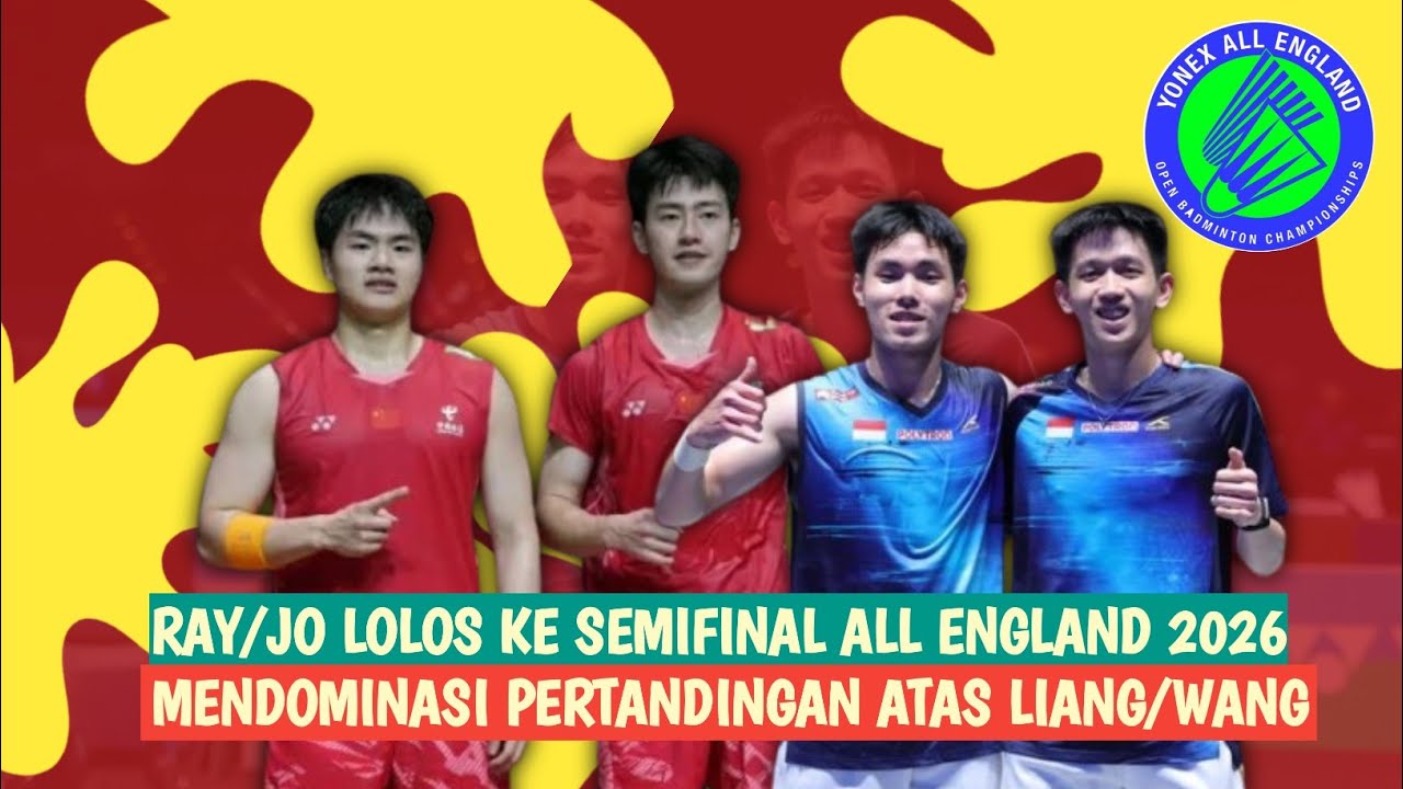 🔴LIVE - Raymond Indra/Nikolaus Joaquin Vs Liang Wei Keng/Wang Chang - All England Open 2026