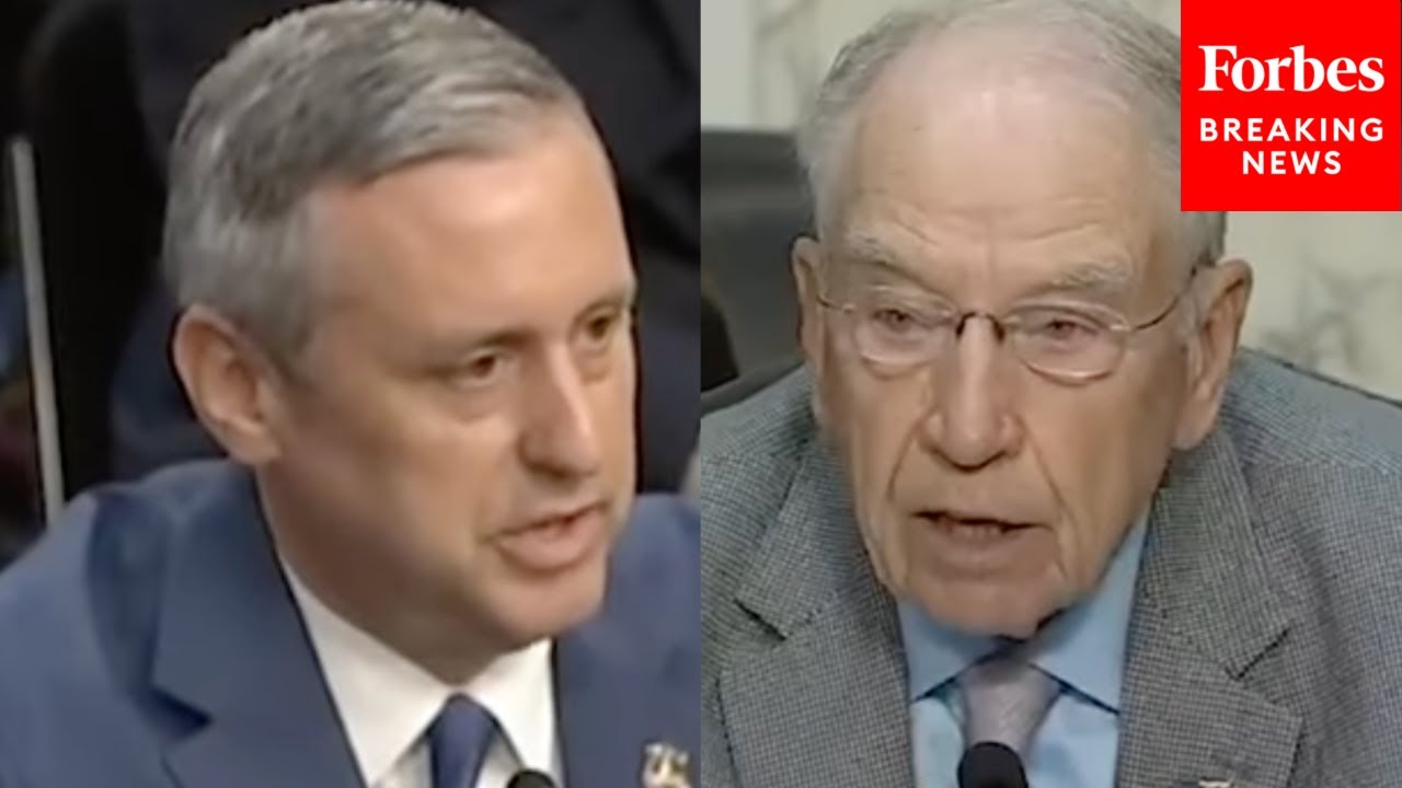 Chuck Grassley Asks D.C. Police Union Chairman If Crime Statistics In City Are 'Inflated'