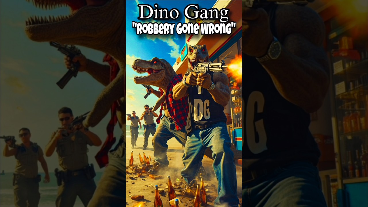 AI Video World "Dino Gang: Robbery Gone Wrong" 