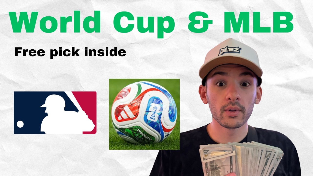 World Cup & MLB Picks Today | Full Betting Breakdown + Free Pick