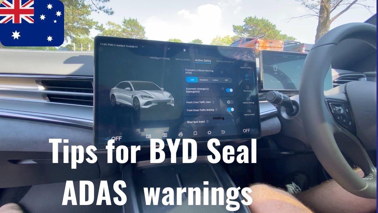 Советы по использованию BYD Seal ADAS