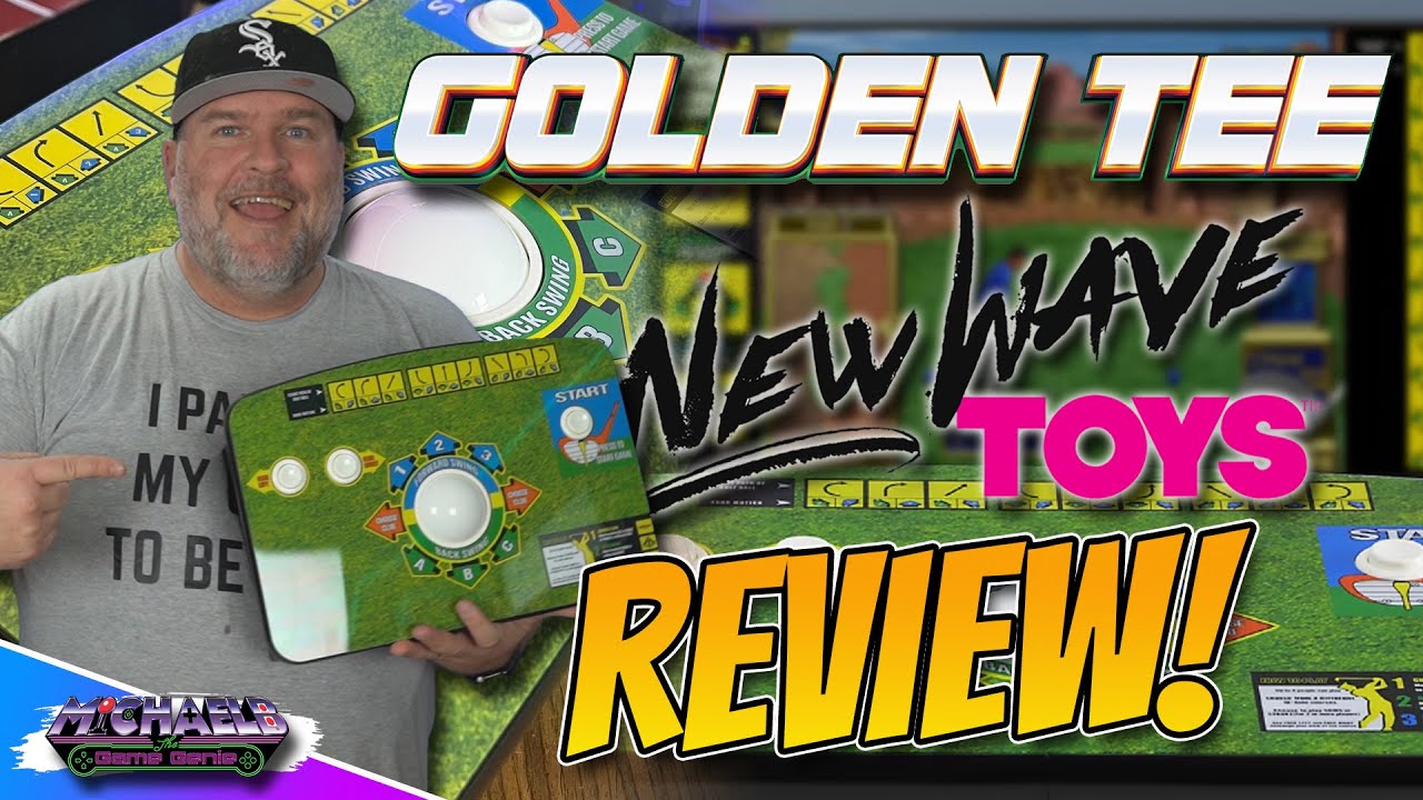 Обзор беспроводного контроллера Golden Tee Plug N Play от New Wave Toys!