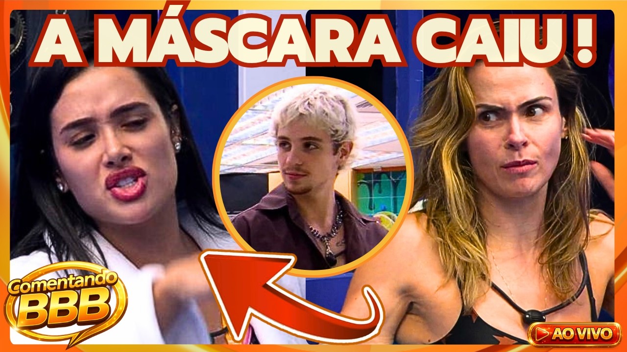 🔥BBB26: A M&Aacute;SCARA CAIU! TRETA P&Oacute;S SINCER&Atilde;O! ANA PAULA X JORDANA TROCAM ACUSA&Ccedil;&Otilde;ES E FARPAS, ENQUETES!