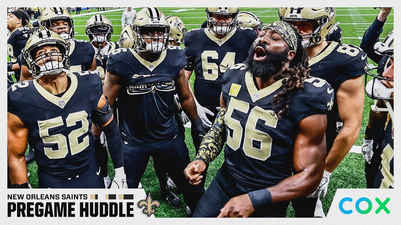 Saints Pregame Huddle vs. Falcons | 2024 NFL Week 10