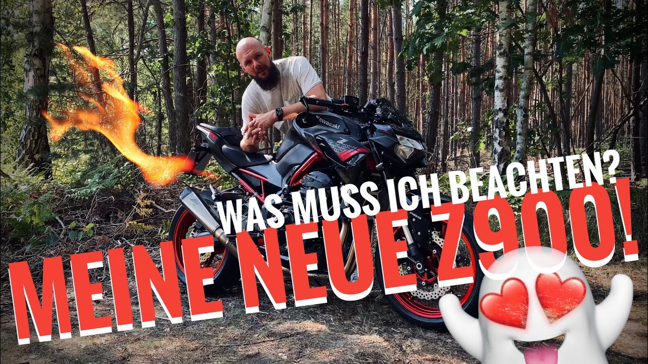 Neufahrzeugübergabe Kawasaki Z900 - Was muss ich wissen?