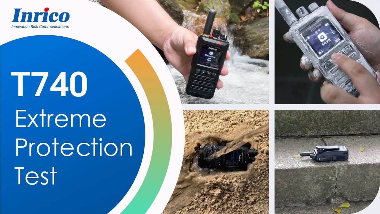 Inrico Portable PoC RadioT740 Extreme Protection Test