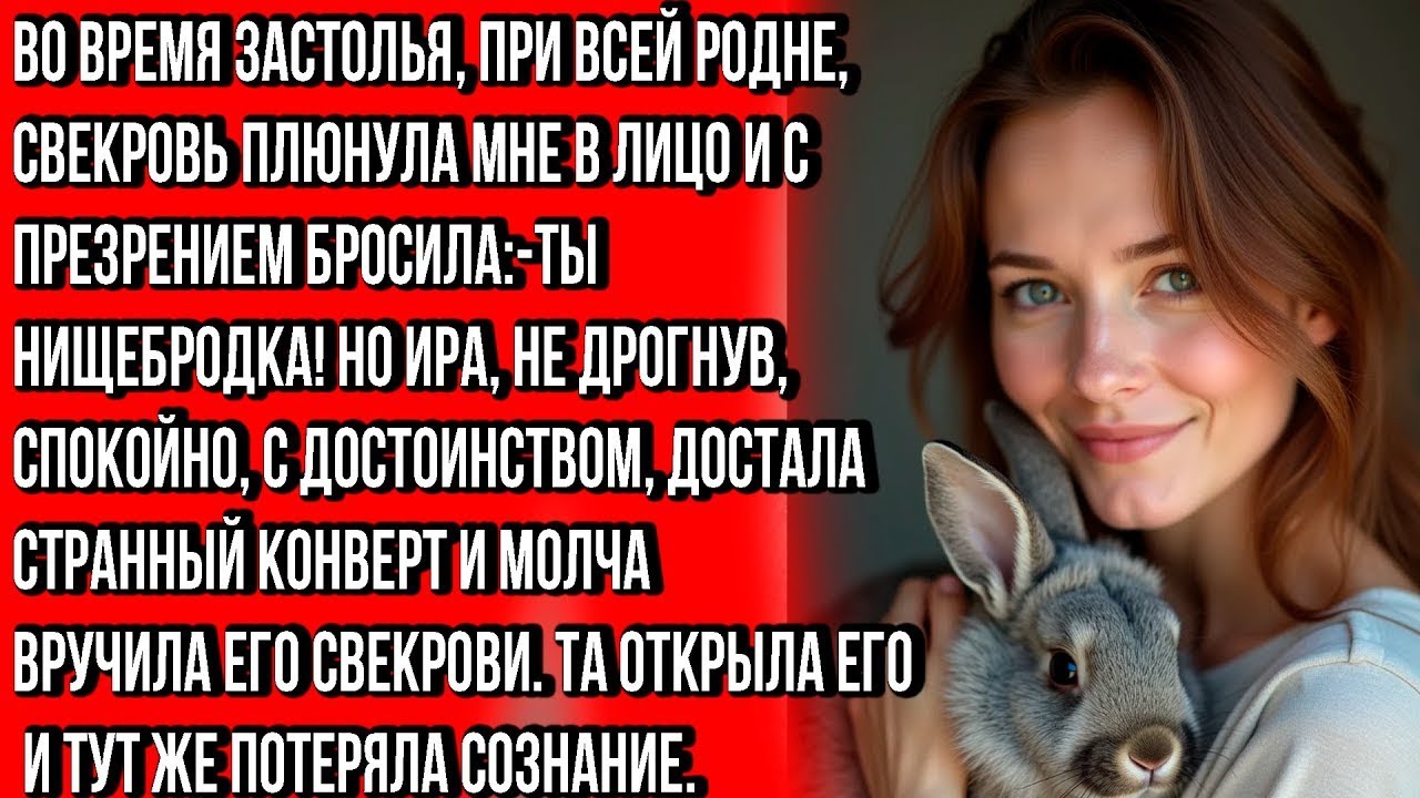 Секреты Жизни в Историях|  СВЕКРОВЬ ПЛЮНУЛА В МЕНЯ ЗА СТОЛОМ СО СЛОВАМИ - ТЫ НИЩЕБРОДКА, НО ИРА ВСТ