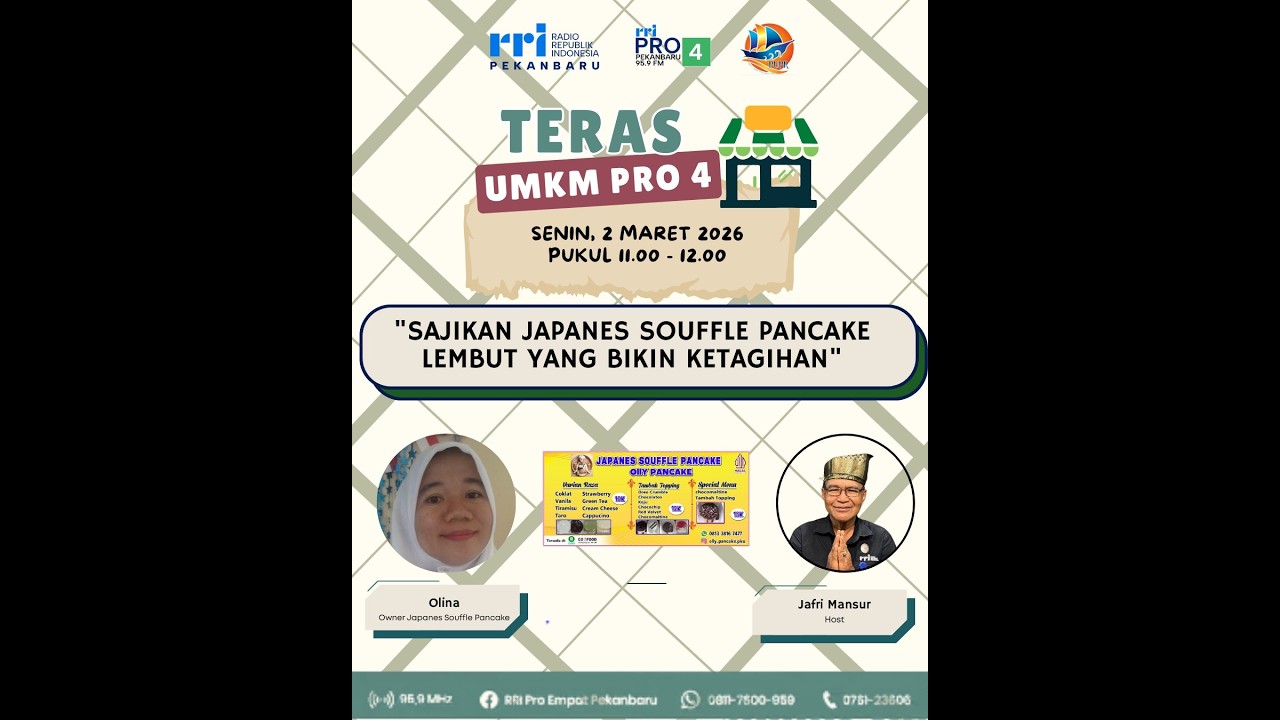 TERAS UMKM PRO 4 PEKANBARU EDISI SENIN 02 MARET 2026