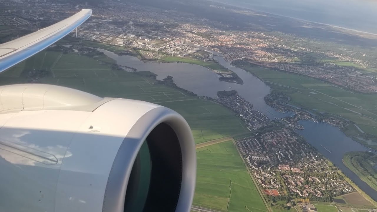 (4K) KLM Cityhopper Embraer E195-E2 BEAUTIFUL POLDERBAAN TAKEOFF / Amsterdam Schiphol Airport (AMS)