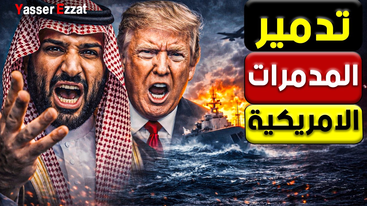 الليلة كبرت   إعلان الحـ ـرب رسمياً في المحيط الهندي وتـ ـدمير أسطول أمريكا