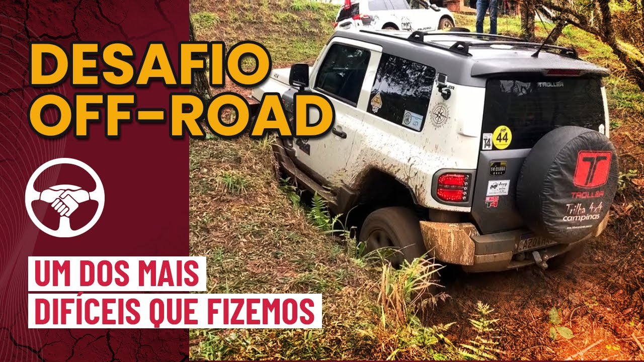 Dicas Off Road 4x4 - enfrentamos tudo nesse curso off road
