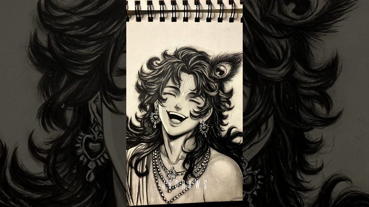 Lord KRISHNA in Anime style ✨ | How is it guys #art #lordkrishna #kanha  #animestyle #radhakrishna