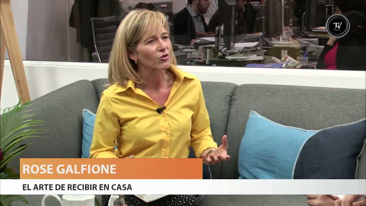 El arte de recibir en casa. Entrevista a Rosa Galfione