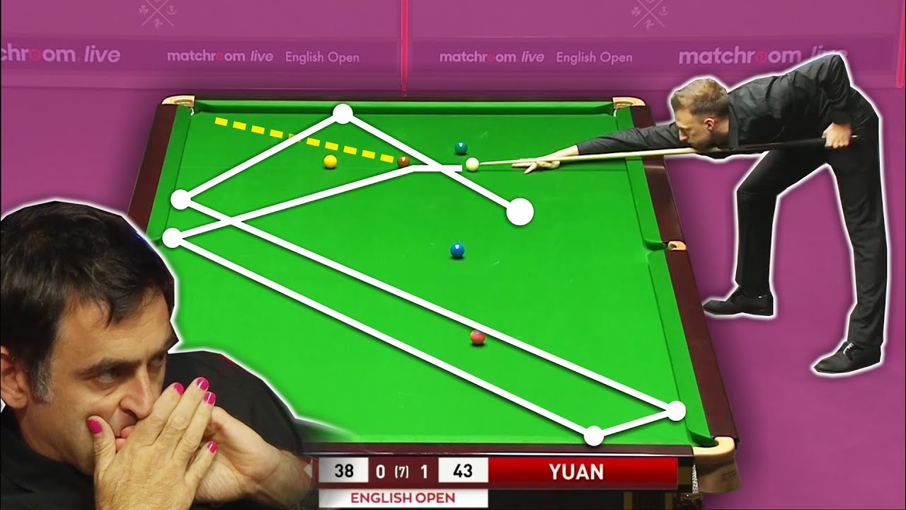 22 Incredible Trajectories | English Open Snooker 2020 | SnookerUA