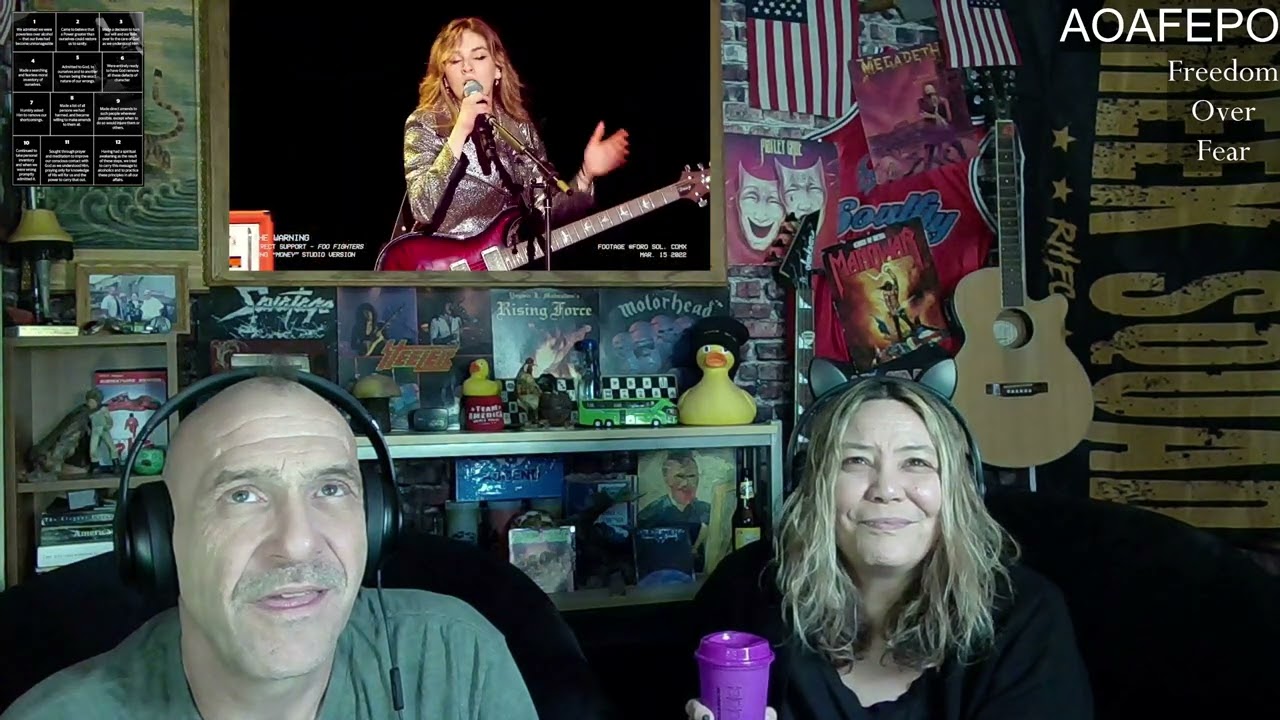Reaction - The Warning - MONEY (Official Performance Video) - Angie & Rollen Green