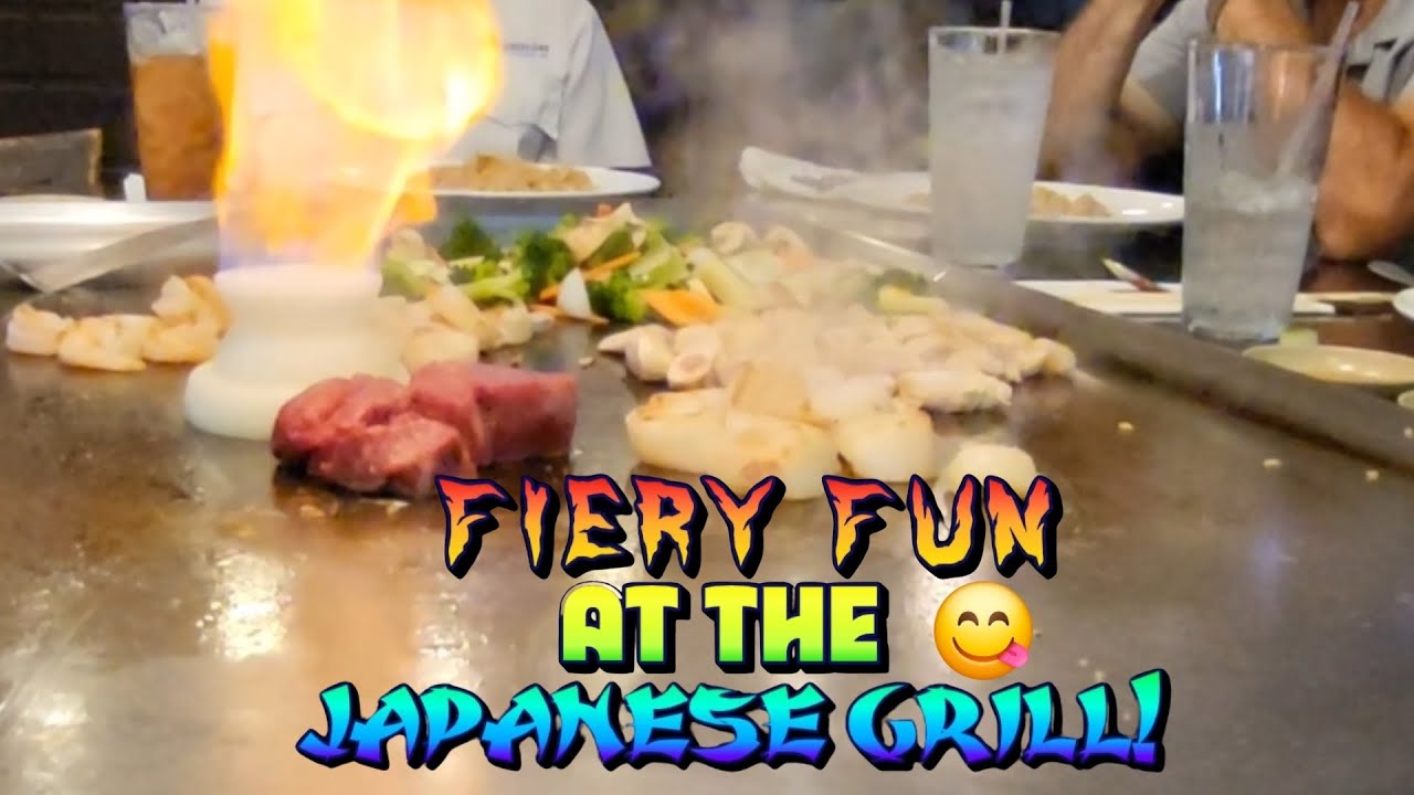Fiery Fun At The Japanese Grill! 😋 