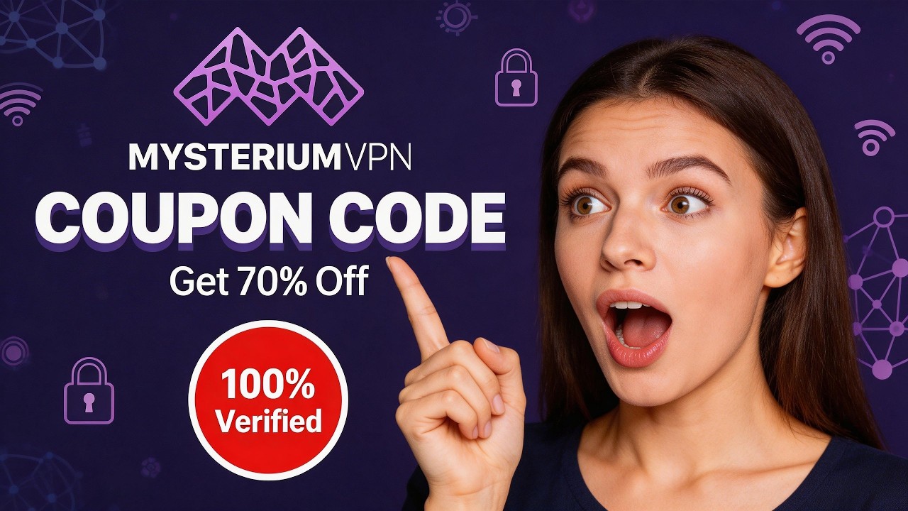 ✨ Mysterium VPN Coupon Code 🔥 Get FREE Anonymous Browsing (EASY)