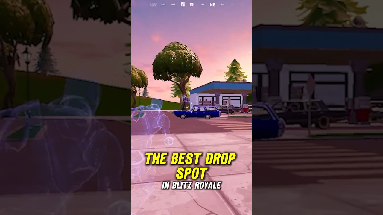 BEST drop spot in Blitz Royale Pleasant Park (free boon) #fortnite #blitzroyale