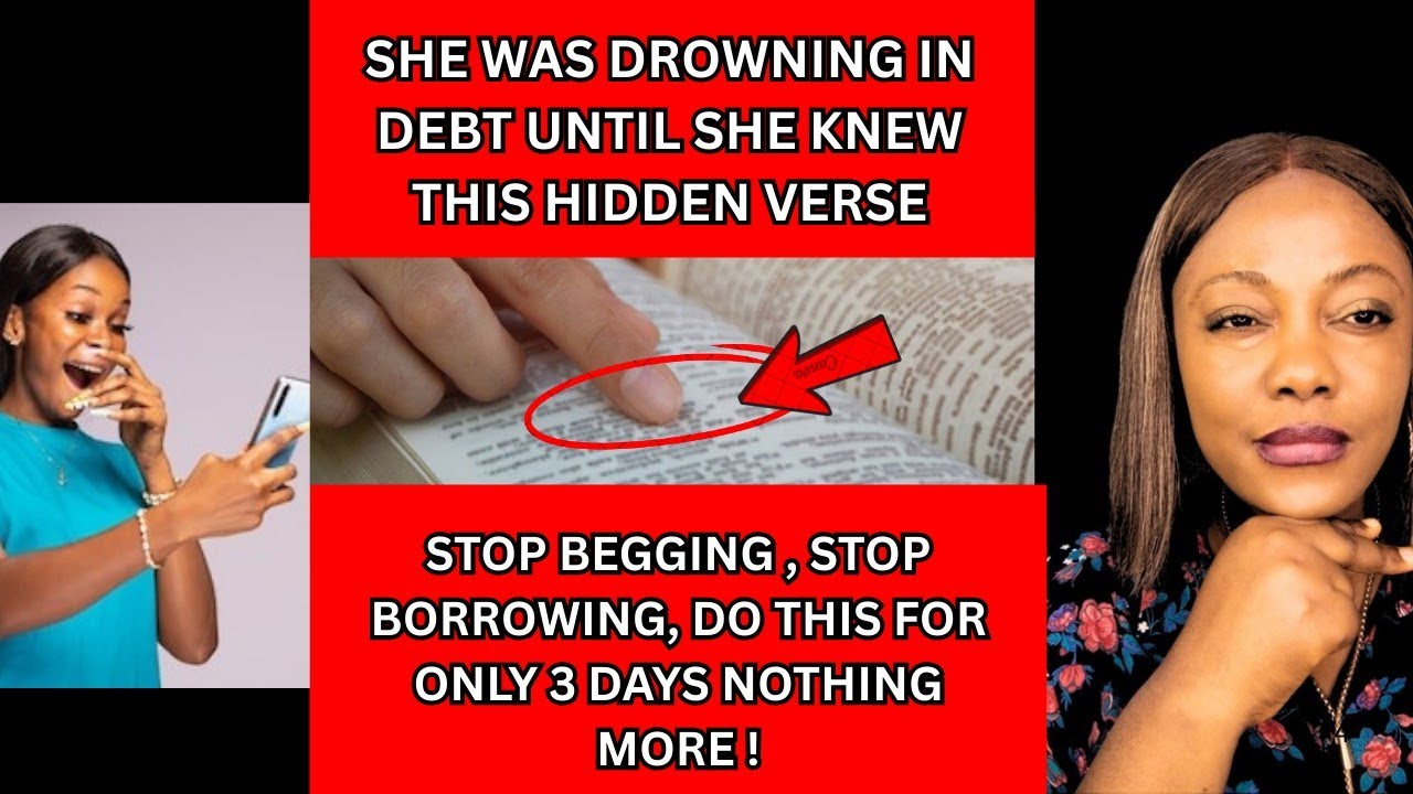 She Was Drowning in Debt — Until She Read This Scripture 3 Times For 3 Days