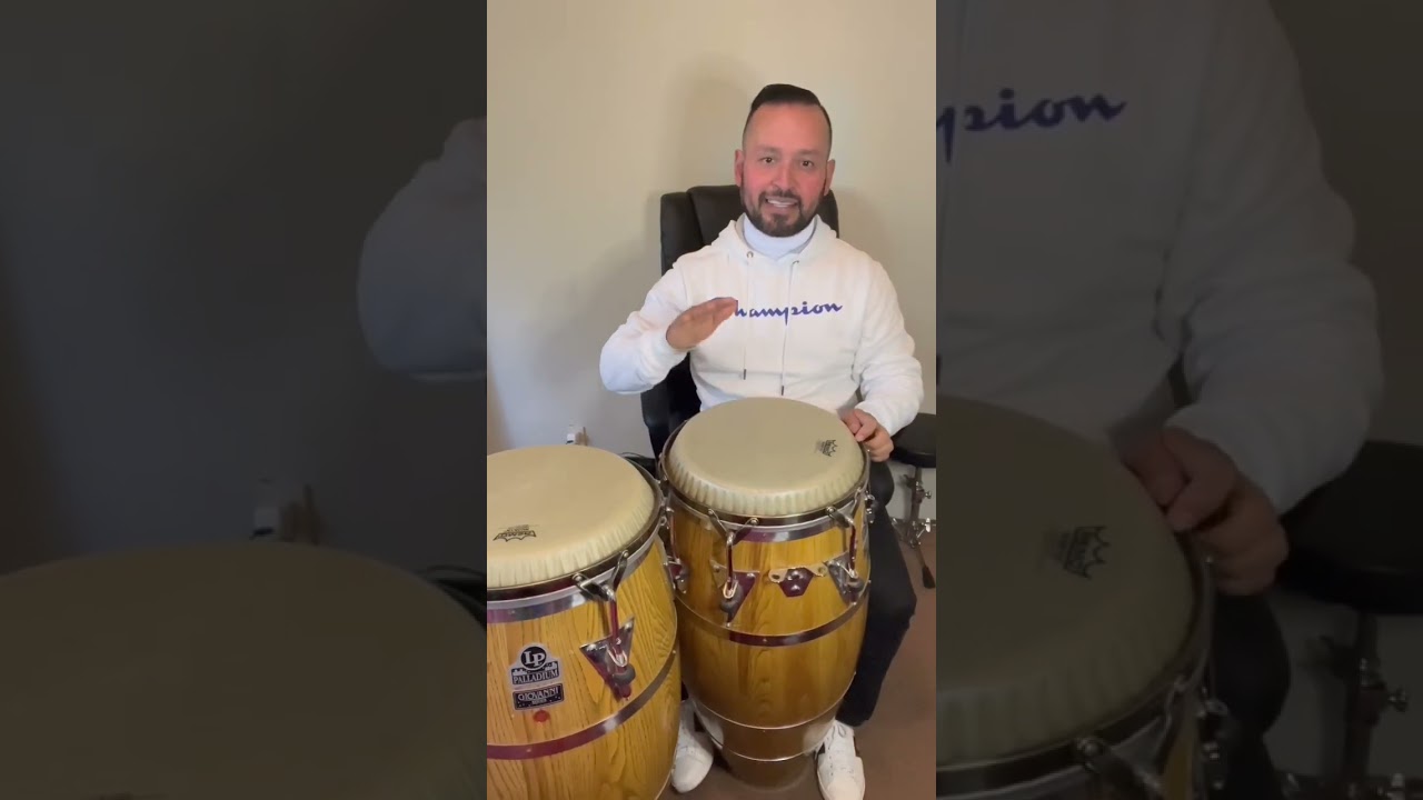 Как играть на конге тумбао на одной конге