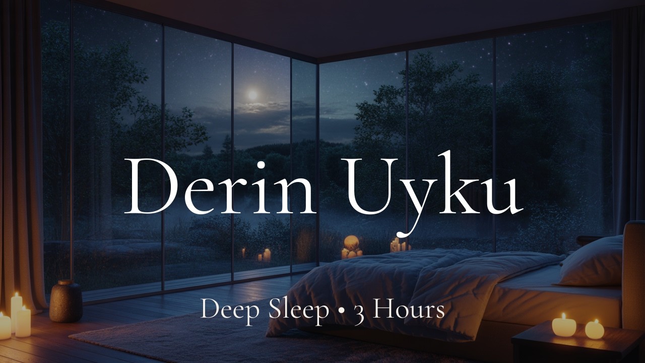 🌙 Derin Uyku Müziği • Deep Sleep Music • 3 Saat / 3 Hours | Dingin