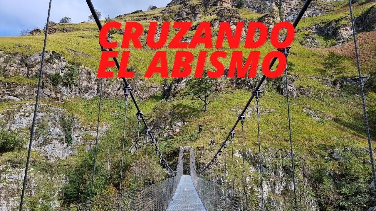 La Selva de Irati, PASARELA DE HOLTZARTE Francia 🤩⛰ 4K